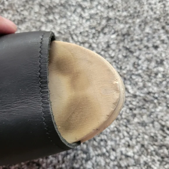 Loeffler Randall X Sven ankle tie clogs Black Leather 40 8.5 9 - Picture 12 of 13